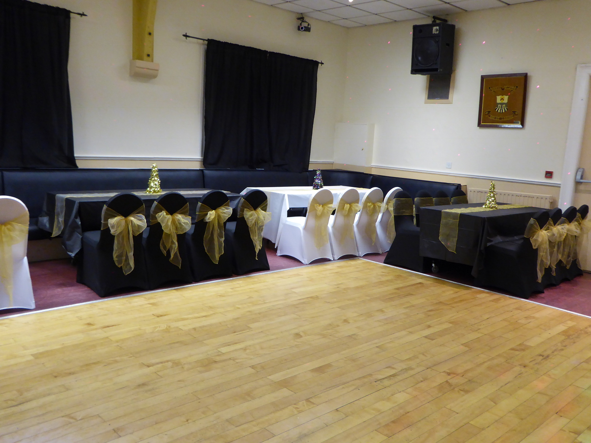 Photo of inside the Waterside Hall